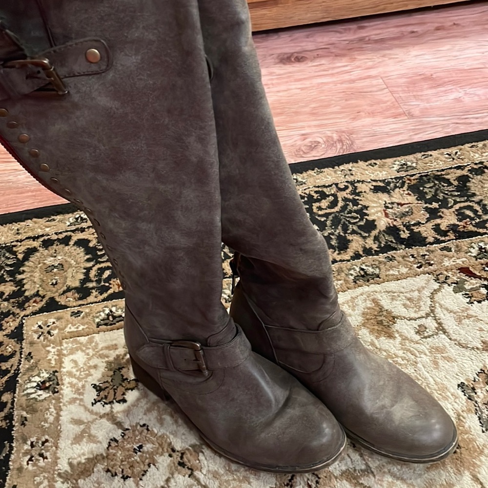 Knee High Brown Boots